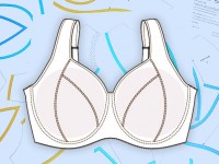 Bra Pattern #4800, multi-sized