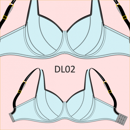 DL02 bra pattern
