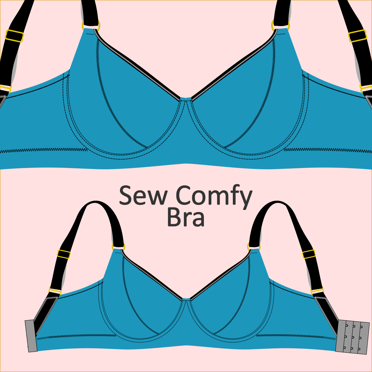 Wow 💥 Very Easy Bra Sewing in all Sizes - No Pattern